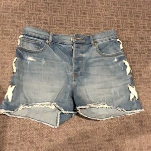 Summer end sale: Express high rise shorts